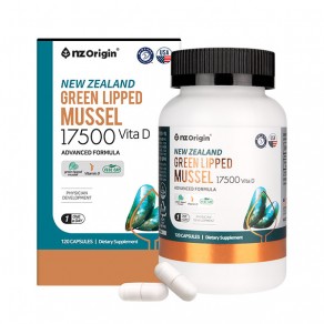 [NZ 오리진] 뉴질랜드 초록입홍합 17500 비타민D (710mg*120캡슐)