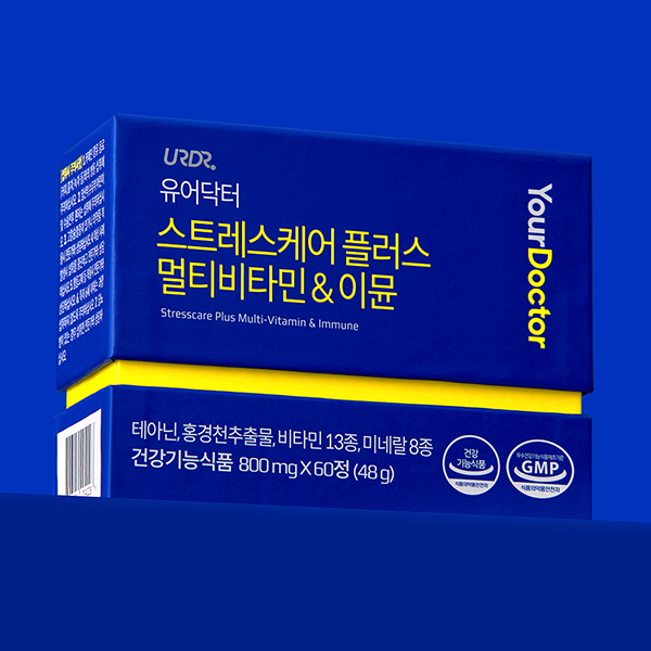 [유어닥터] 스트레스케어플러스 멀티비타민&이뮨 (800mg*60정)