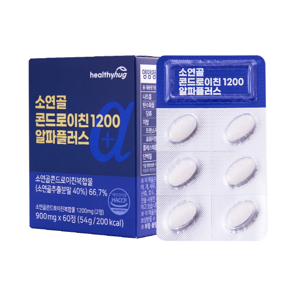 [헬씨허그] 소연골 콘드로이친 1200 알파 플러스 (900mg*60정)