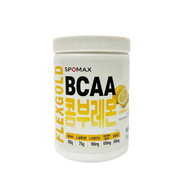 [스포맥스] 플렉스골드 BCAA 콤부레몬 (500g)