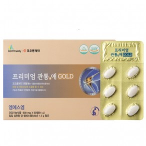 [코오롱제약] 프리미엄 관통애 골드 MSM (900mg*90정)