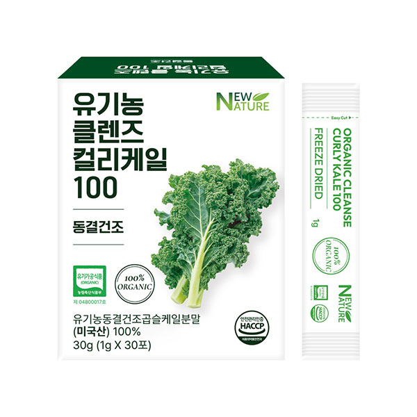 [뉴네이처] 유기농 클렌즈 컬리케일100 (1g*30포)