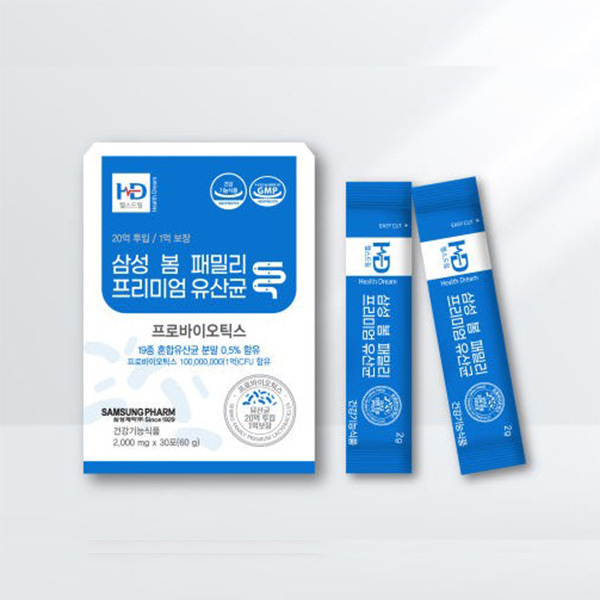 [삼성제약] 봄 패밀리 프리미엄 유산균 (2,000mg*30포)