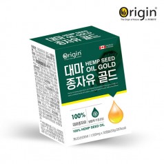 [오리진] 대마종자유 골드 (1,100mg*30캡슐)