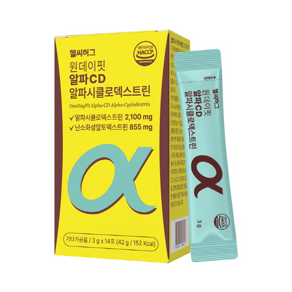 [헬씨허그] 원데이핏 알파CD 알파시클로덱스트린 (3g*14포)