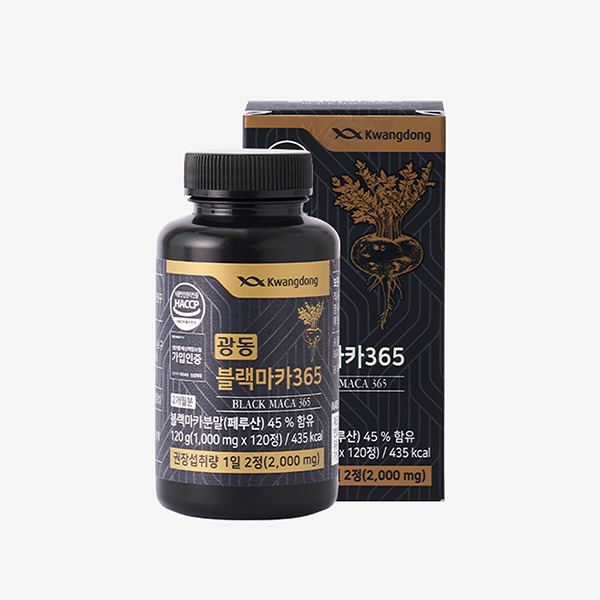 광동 블랙마카365 (1,000mg*120정)