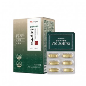 광동 365케어 rTG오메가3 (1050mg*30캡슐)