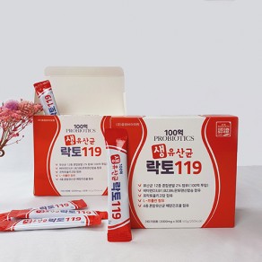 중원바이오팜 100억 생 유산균 락토119 30포