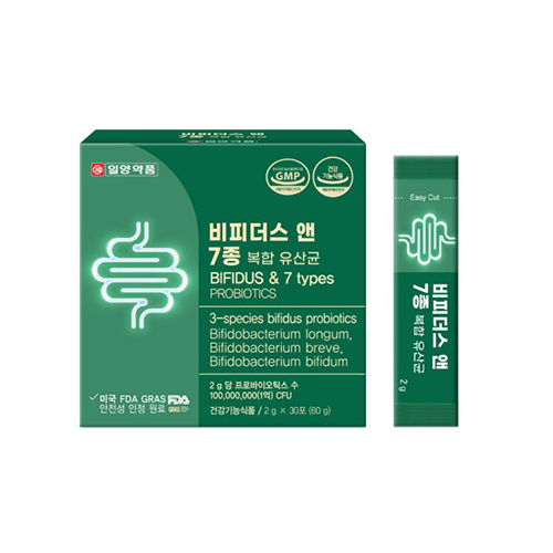 [일양약품] 비피더스 앤 7종 복합유산균 (2g*30포)